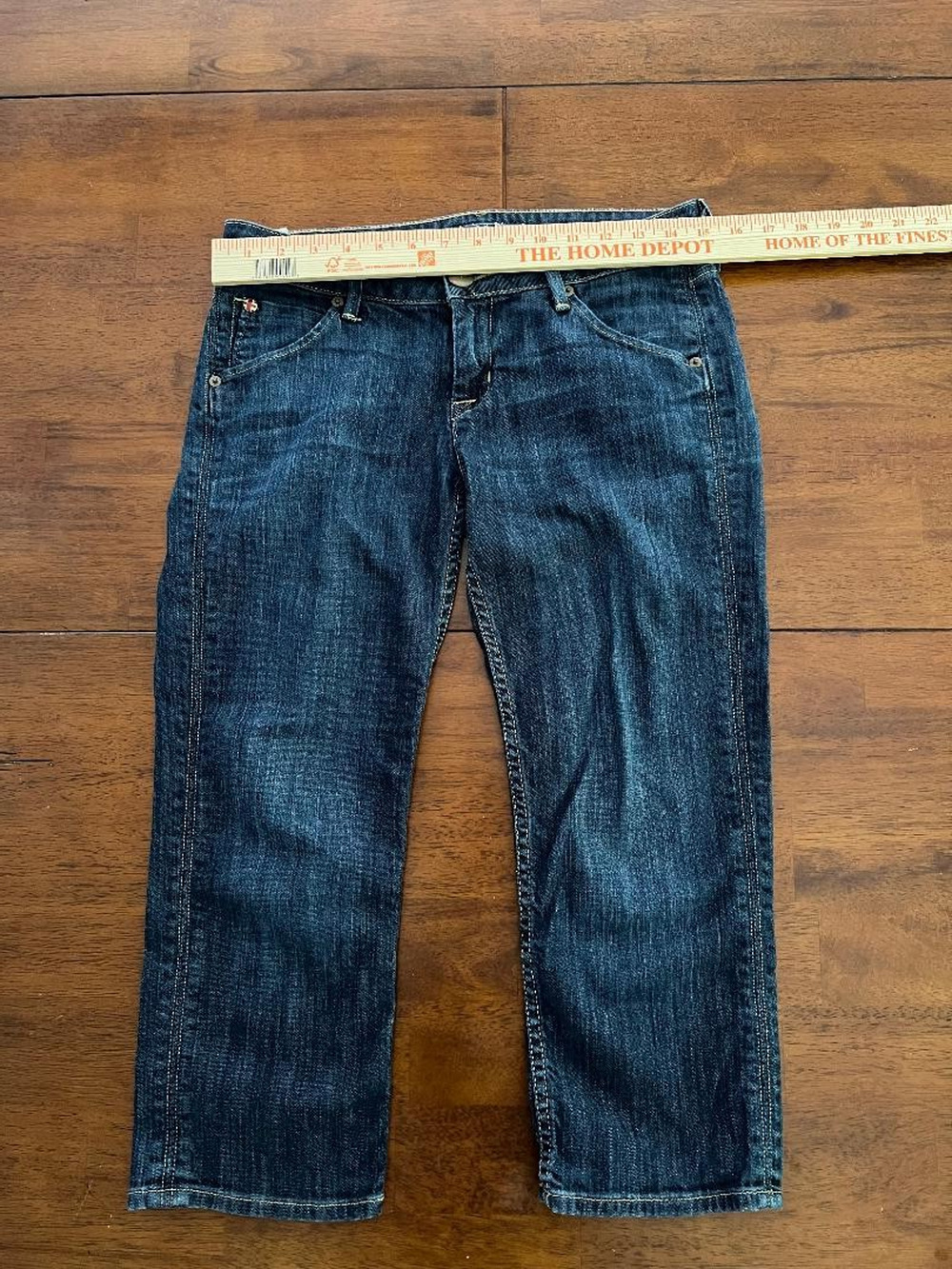 Womens Hudson Cropped Jeans, Size 27